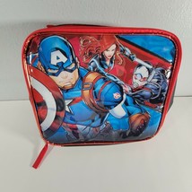 Marvel Avengers Insulated Lunch Bag with Captain America Black Widow Ant Man - $8.96