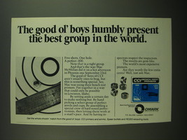 1978 Omark CCI Bench Rest Primers Ad - The good ol&#39;boys humbly present the best  - £14.54 GBP