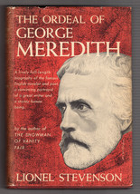Lionel Stevenson. Ordeal Of George Meredith First Ed Signed Hardcover Dj Poet - £24.71 GBP