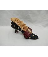 Vintage 1999 Claudette Sandy Lynam Clough Shoe Figurine 3" - $187.59 MXN