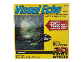 Visual Echo by Hobbico 3D Effect Sanctuary Puzzle 500pc New/Sealed - $24.23