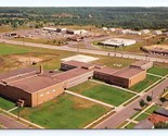 Regis High School Aerial View Eau Claire Wisconin WI UNP Chrome Postcard P3 - $2.92
