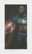 Simone Bianchi SIGNED LE Marvel Comics Captain America Art Print #173/500 - £36.33 GBP