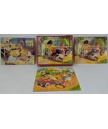 Vintage 1930&#39;S PLAY AWHILE Puzzle Set Series #2 by All-Fair Puzzles, Fai... - £88.40 GBP
