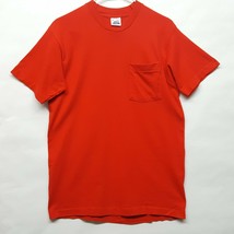 Vtg BVD Pocket T Shirt Made In USA Red Size Medium M - £18.31 GBP