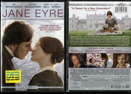 Jane Eyre Dvd Mia Wasikowska Michael Fassbender Universal Video New Sealed - £5.55 GBP