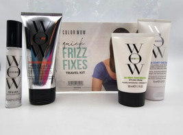 COLOR WOW Quick Frizz Fixes! Travel Kit - Shampoo, Conditioner, Styling ... - £38.77 GBP