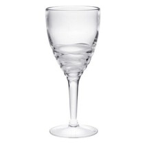 Swirl Plastic Wine Glasses Set of 4 (12oz), BPA Free Acrylic Wine Glass Set - £44.30 GBP