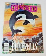 Cracked Magazine 1993 Dec Feed Willy Sea World Orca - £7.85 GBP