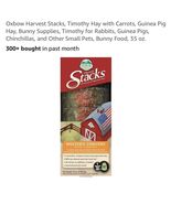 Animal Health Harvest Hay Stacks - Western Timothy Hay with Carrots - Al... - $163.15 MXN