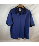 VTG Mens Walt Disney World Logo Polo Shirt - Blue/Black - XLarge - $24.74