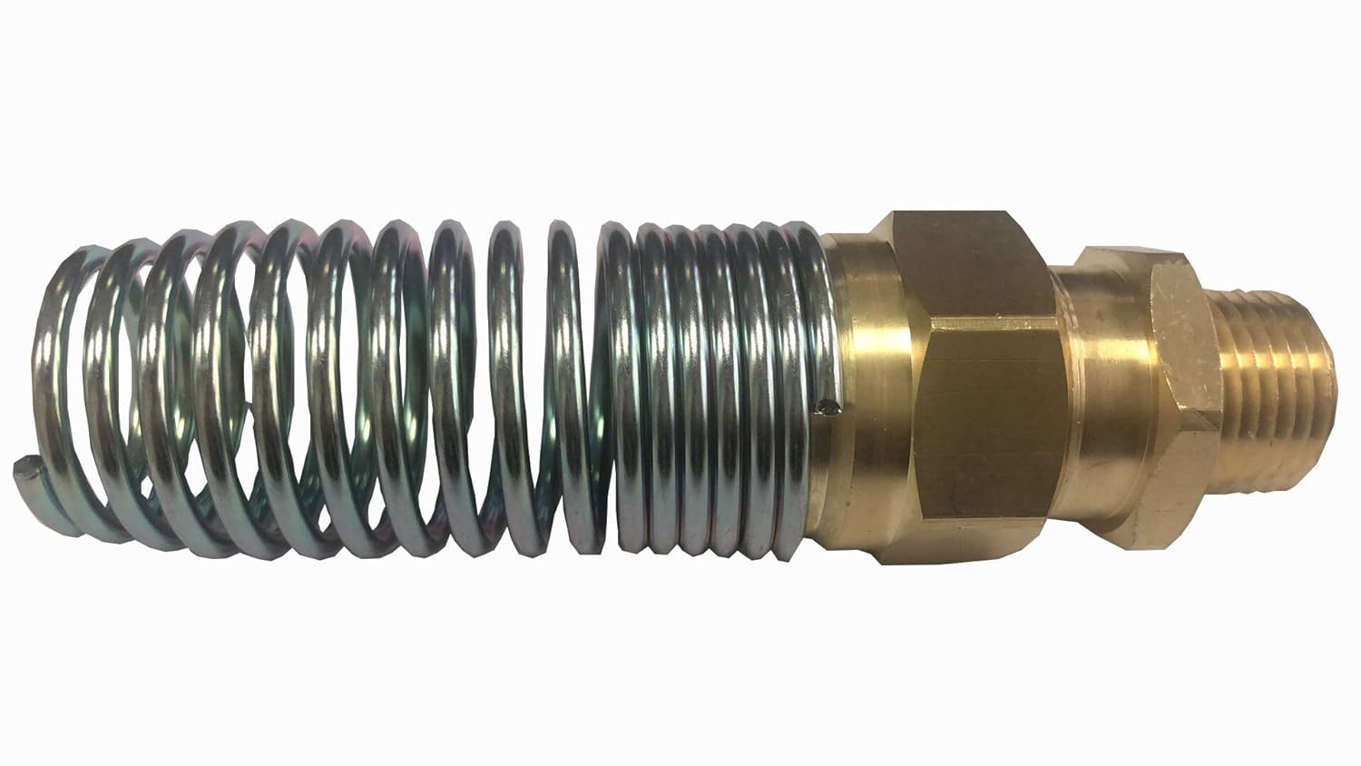 Air Brake Fittings For Rubber Tube,1/2&quot; Hose Id X 3/8&quot; Pipe Thread Male - $31.62