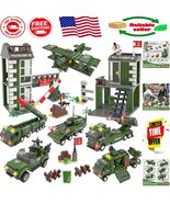 Portable Army Building Set with 1162 Pieces &amp; Step-by-Step Guide - Fun &amp;... - $1,843.31 MXN