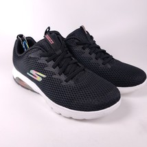 Skechers Womens Go Walk Air Whirl 124074 Black Running Shoe Sneakers Size 9 - $19.79