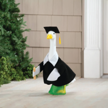Graduation Outfit Costume for 23&quot; Goose  Diploma Cap Gown tassel Porch Decor - £26.85 GBP