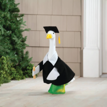 Graduation Outfit Costume for 23&quot; Goose  Diploma Cap Gown tassel Porch Decor - £27.50 GBP