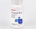 GNC Vitamin B6 B 6 100mg 100 Vegetarian Tablets BB05/24 - £9.27 GBP