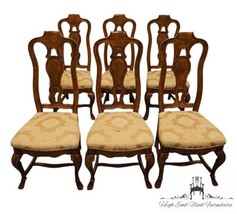 Set Of 6 Hibriten Furniture Italian Neoclassical Tuscan Style Splat Back Dini... - £2,388.22 GBP