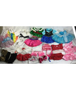 Build A Bear BAB Workshop Girl Clothes Lot Dress Shirt Shorts Shoes Lot#3 - £30.48 GBP