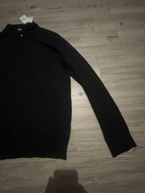 Mens Black Long Sleeved Shirt Size Large From Burton Menswear - £17.07 GBP