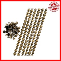 10m Iron Nail Strips with 9.5mm Brass Tacks - Perfect for DIY Furniture ... - $711.77 MXN