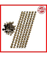 10m Iron Nail Strips with 9.5mm Brass Tacks - Perfect for DIY Furniture ... - $711.77 MXN