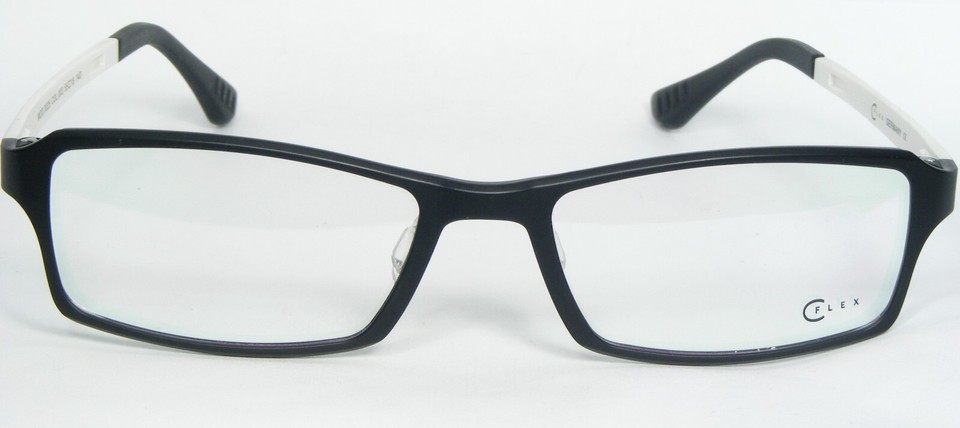 Flex Mod 0025 003 Matte Black/White Eyeglasses Frames 55-18-140mm Germany-
sh... Item image 2
