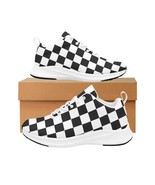 Men&#39;s Checkered Black and White Alpha Running Shoes - $66.55 CAD