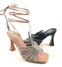 Vince Camuto Rebitin High Heel Suede Embellished Dress Sandal Choose Sz/Color - £78.85 GBP