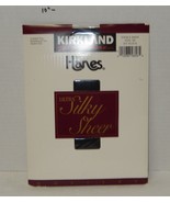 Vintage Hanes Ultra Silky Sheer Pantyhose Control Top Reinforced Toe Siz... - $497.80 MXN
