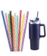 10 PCS Color Replacement Straws for Stanley 40 30 24 oz Tumbler 12 inch ... - €7,26 EUR