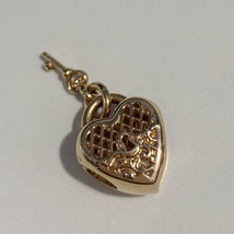 Pandora Rose Gold Color Heart Clip Charm  - $25.00
