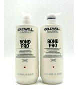 Goldwell Bond Pro Fortifying Shampoo &amp; Conditioner/ Weak,Fragile Hair 33... - $57.05