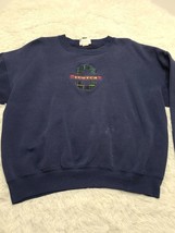 VTG Scotch Tartan Lee Crewneck 2XL Sweatshirt Made USA Embroidered Distr... - £8.32 GBP