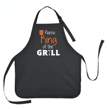 Papou King of the Grill Apron, Papou Grilling Apron, Grilling Apron for ... - £14.64 GBP+