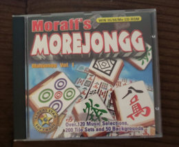 Moraff&#39;s Morejongg - MAHJONGG Vol. 1  PC CD Rom Game Global Star Software - £3.99 GBP