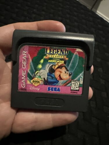 Legend of Illusion Starring Mickey Mouse (Sega Game Gear, 1995) Authentic Tested - $19.27