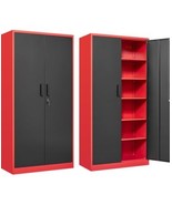 71&quot;  Steel Lockable File Cabinet,Locking Tool Cabinets for Office,Home - $242.89 CAD