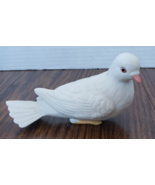 Homco White Ceramic Love 3 Inch Bird Dove Figurine - $14.84