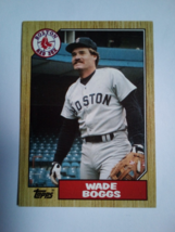 1987 Topps Wade Boggs #150 Boston Red Sox MLB Card - £1.59 GBP