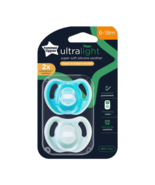 Tommee Tippee Ultra-Light Silicone Soother, 6-18m, 2 Pack - £65.06 GBP
