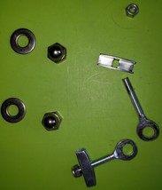 ONE CycleOps Cycling Biking Flywheel Chain Adjustment Bolts Nuts Hardware - £25.50 GBP