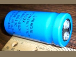 QTY-3  SPRAGUE CAPACITOR 4800 uf 50 VOLTS EP50-482 POWERLYTIC 36DX 4800-... - $19.58