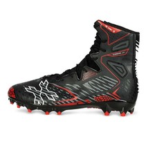 New HK Army Diggerz X1.5 High Top Paintball Cleat Cleats - Black / Red - Mens 8 - £63.17 GBP