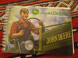 John Deere 2009 Desk Calendar Is In Great Condition Glossy Pages With No Writing - £3.19 GBP