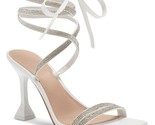 INC International Concepts Wmn Ankle Wrap Sandals Bradki Size US 10M Whi... - $33.66