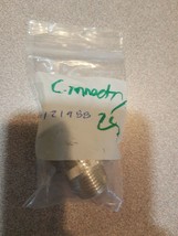 OEM NOS OMC Johnson Outboard engine Connector Screw knob pinion Aluminum... - £17.92 GBP