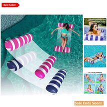 Multi-Purpose Pool Hammock Set - 2 Pack Inflatable Float for Ultimate Re... - $37.57