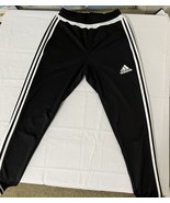 Adidas Climacool Track Soccer Pants Ankle Zip Pockets Womens S Black 3 S... - €13,64 EUR