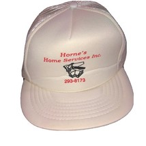 Horne’s Home Service Inc. 293-8173 Promotional Snapback Trucker Style Hat - $232.06 MXN